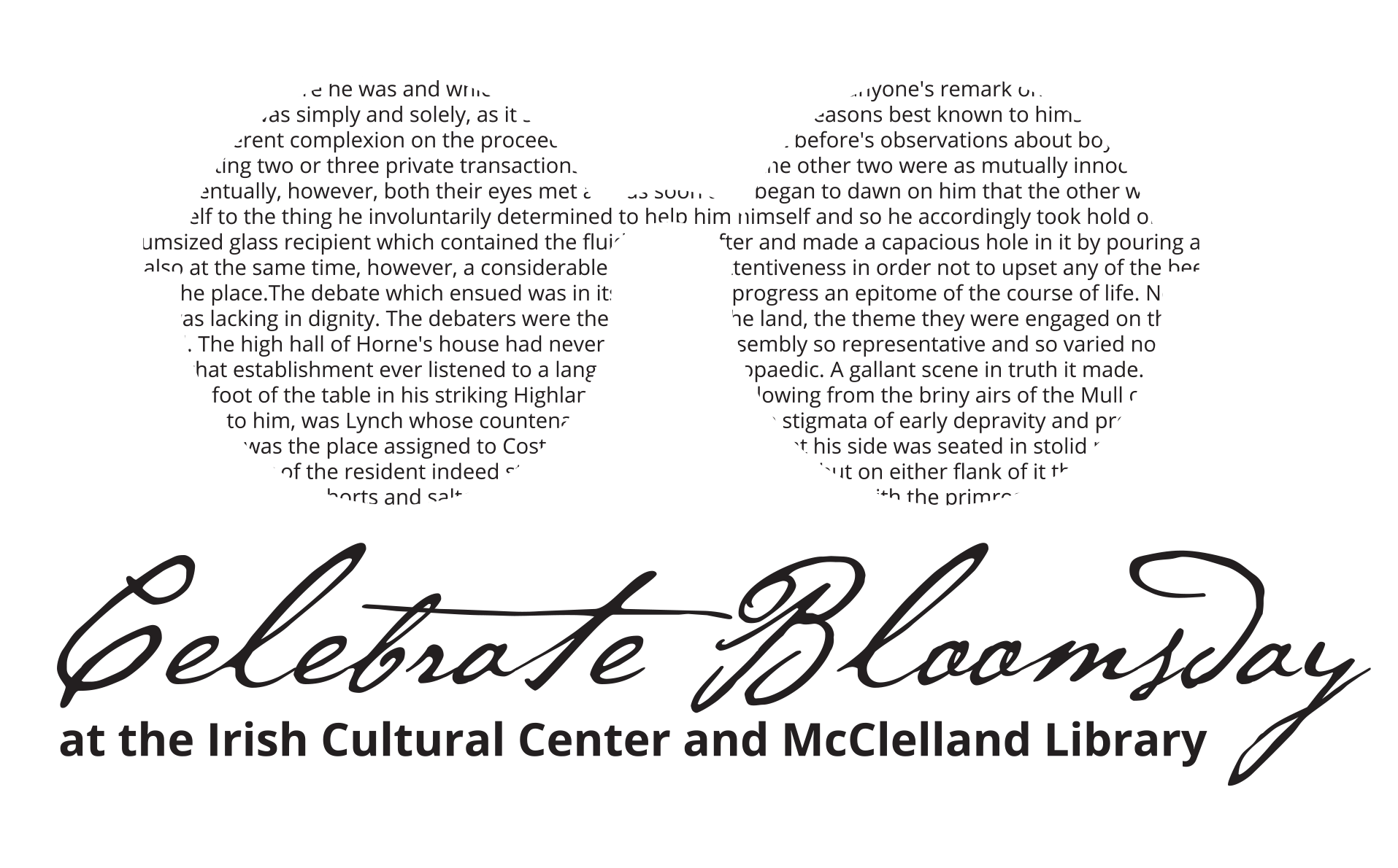 Special Events  Irish Cultural Center and McClelland Library