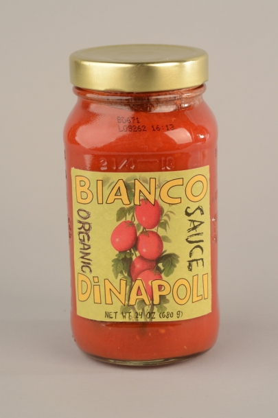 Jar of Bianco DiNapoli Organic Tomato Sauce