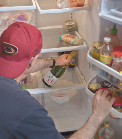 Restaurant critic Howard Seftel peeks into his refrigerator