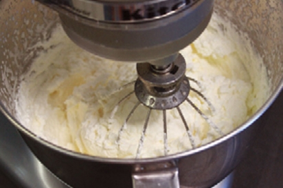 Churning cream on sale