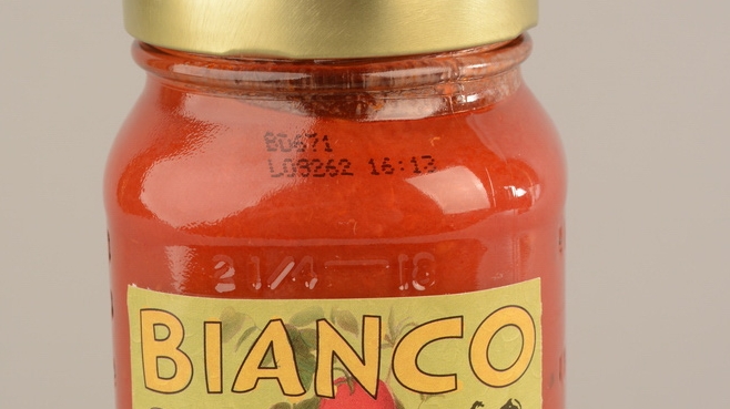 Jar of Bianco DiNapoli Organic Tomato Sauce