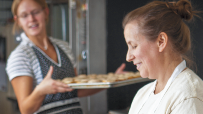 Pastry chef, Tracy Dempsey
