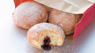 sugared jelly donuts