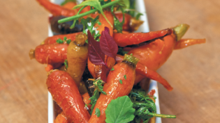 Agave-Glazed Heirloom Carrots