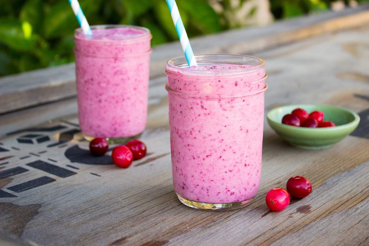 Cranberry, Goat Cheese & Allspice Smoothie