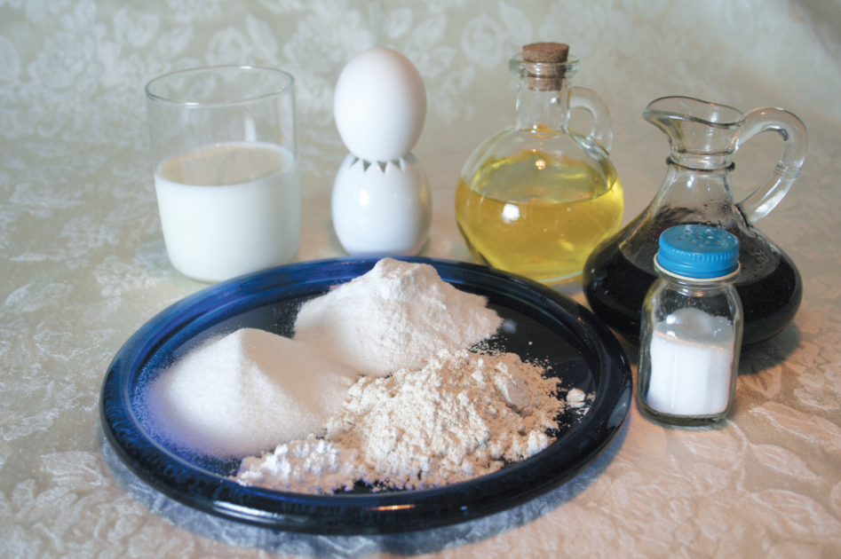 Ingredients for Gluten-Free Yogurt Rolls