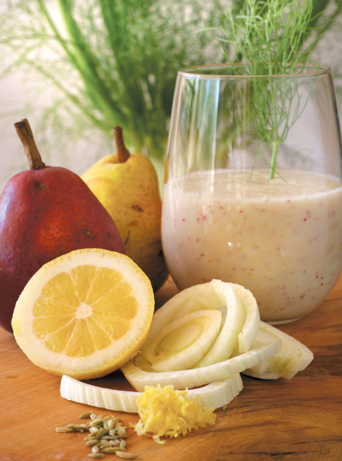 Pear, Fennel & Lemon Smoothie