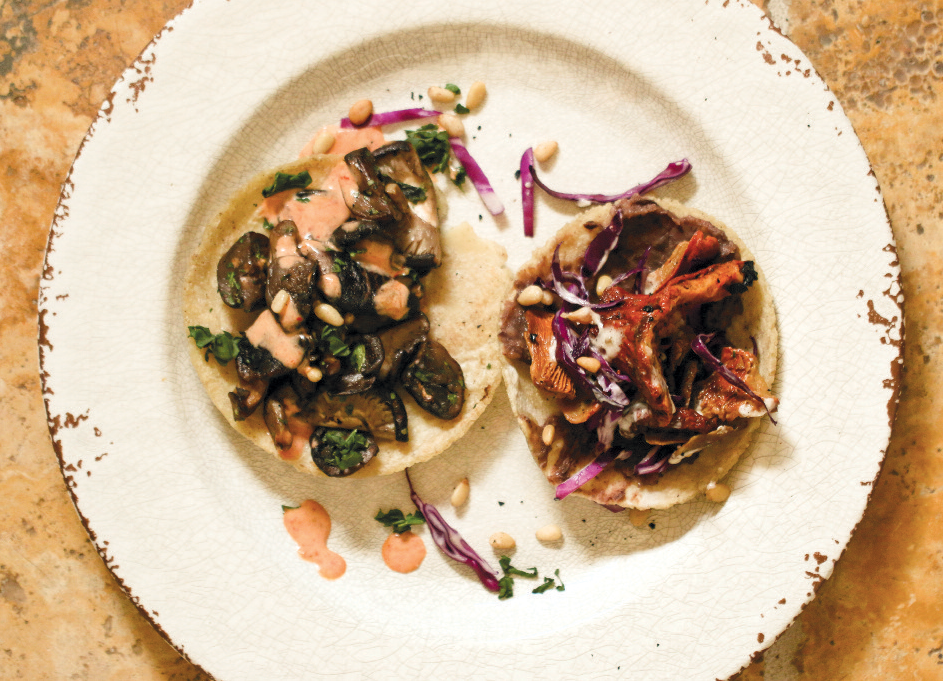 Mushroom Tacos (Tacos de Hongos)