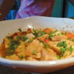 Bowl of sauteed wild mushrooms