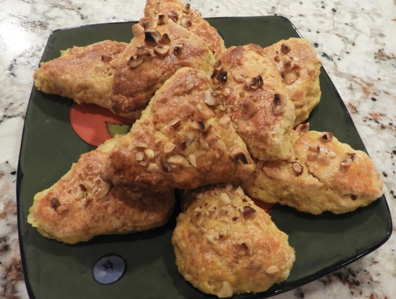Pumpkin Spice Scones